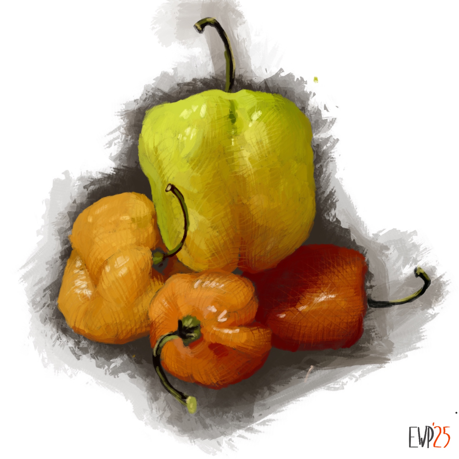 Habanero Peppers