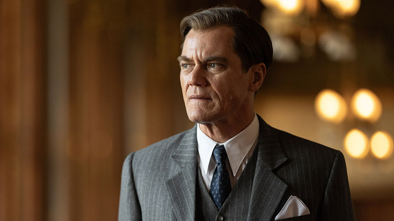 Michael Shannon as Associate Justice Robert Jackson.