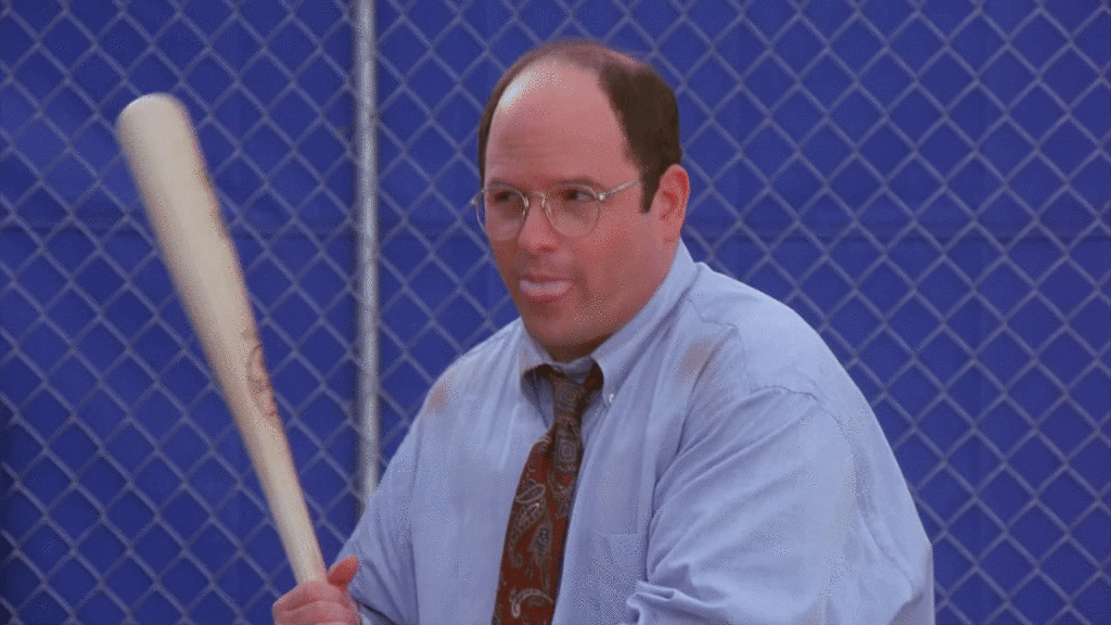 George Costanza swings and misses.